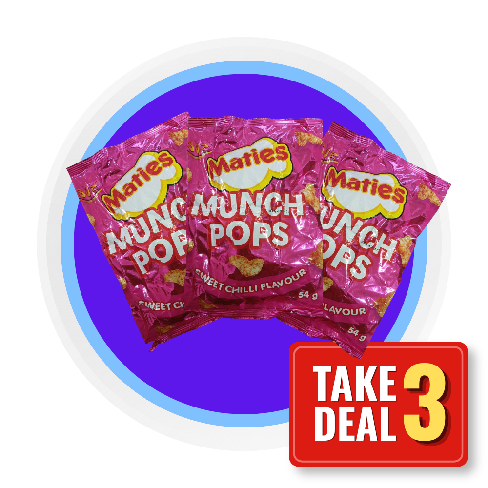 SUZ MATIES MUNCH POPS 3 FOR R10 - Image 1